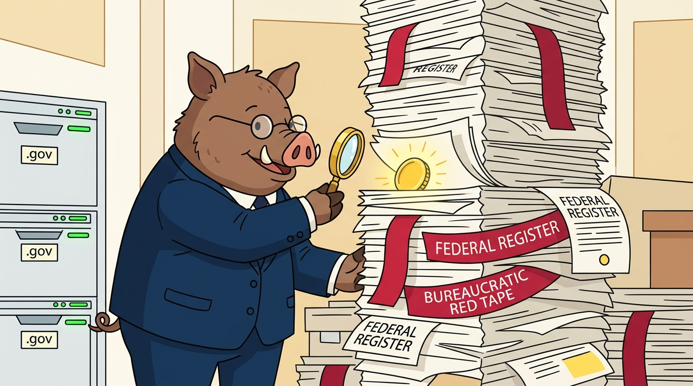 Step 1: Watch the public record